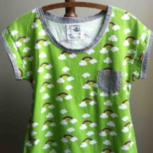 Wind-up Bird—London-designer rainbow top